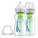 Dr Brown's Natural Flow Options Wide Neck PP Bottle - 9oz 270ml 2pack