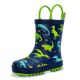 Jan & Jul Kids Puddle-Dry Rain Boots - Dinoland