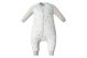 Nest Designs Raglan Bamboo Long Sleeve Footed Sleep Bag 2.5 TOG - Winter Skate 4T-6T