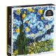 Galison Starry Night Petals 500 Piece Puzzle