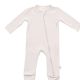 Kyte Baby Zippered Romper in Oat - 0-3 Months