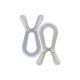 Zoli Bunny Teethers - Lilac Ash 6m+