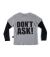 Nununu Don't Ask T-shirt Heather Grey