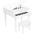 Vilac White Grand Piano and Stool