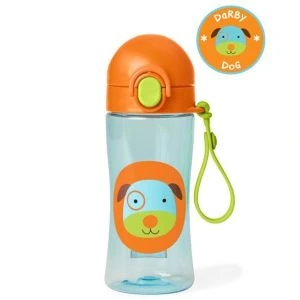 Skip Hop Zoo Lock Top Sports Bottle-Dog 14oz