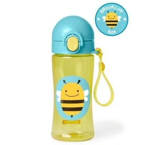 Skip Hop Zoo Lock Top Sports Bottle-Bee 14oz