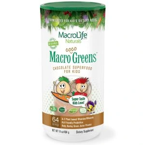 MacroLife Naturals Jr. Macro Berri Reds for Kids 營養蔬果粉劑沖劑（可可味） 32 servings 202g