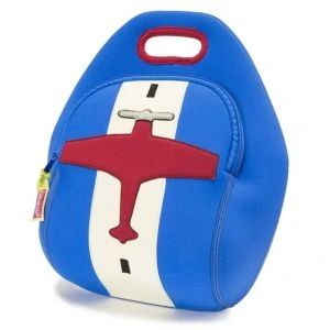 DabbaWalla Machine Washable Insulated Lunch Bag - Airplane