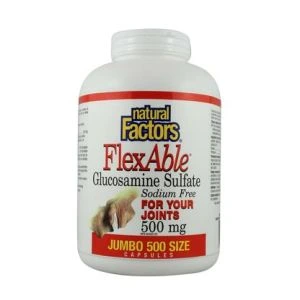 Natural Factors Flexable 強效維骨力 500 粒膠囊