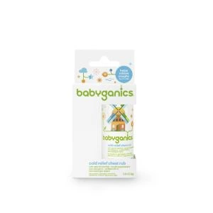 Babyganics Cold Relief Chest Rub 0.64oz 18g