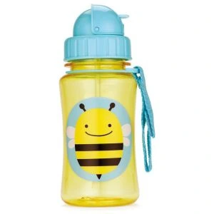 Skip Hop Zoo Straw Bottle 12 oz -Bee