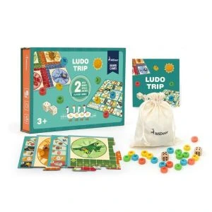 Mideer Ludo Trip - Board Games 3+