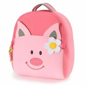 DabbaWalla Machine Washable Preschool Backpack - Piglet