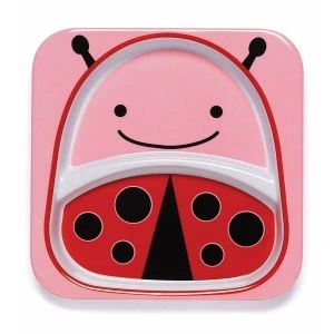 Skip Hop Zoo Divided Plate - Ladybug