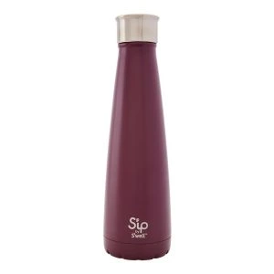 S'ip by S'well 不鏽鋼保溫杯 深紫 450ml 15oz