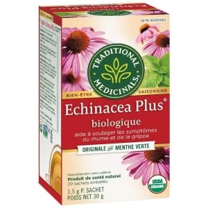 Traditional Medicinas Organic Echinacea Plus Tea 20BG